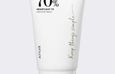 Смягчающий крем для лица с экстрактом хауттюйнии ANUA Heartleaf 70% Soothing Cream