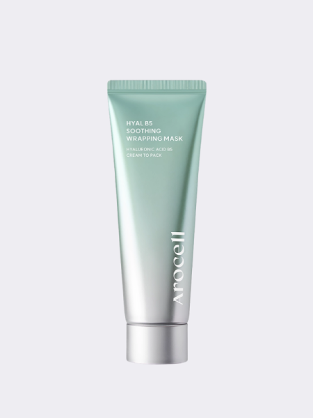Успокаивающая маска-плёнка с гиалуроновой кислотой и пантенолом Arocell Hyal B5 Soothing Wrapping Mask