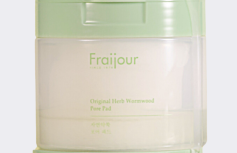 Тонизирующие пэды для лица с растительными экстрактами и АНА ВНА кислотами Fraijour Original Herb Wormwood Pore Pad