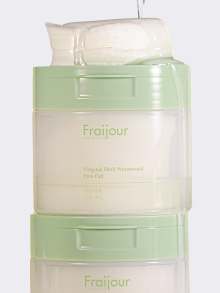 Тонизирующие пэды для лица с растительными экстрактами Fraijour Original Herb Wormwood Pore Pad Тонизирующие пэды для лица с растительными экстрактами Fraijour Original Herb Wormwood Pore Pad