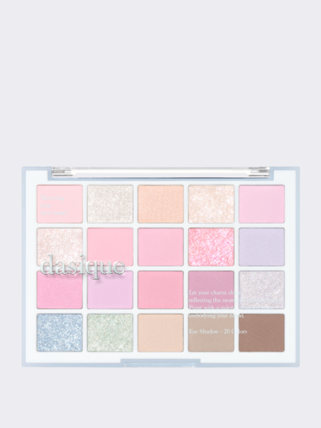 Большая палетка теней для век Dasique Mood Shadow Palette #05 Cotton Powder Большая палетка теней для век Dasique Mood Shadow Palette #05 Cotton Powder