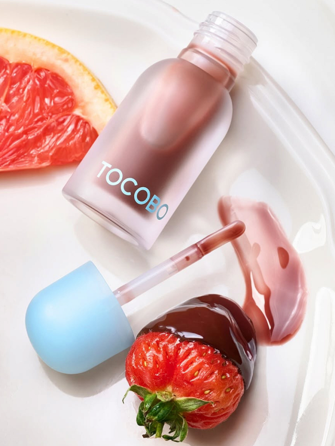 Разогревающее оттеночное масло для губ TOCOBO Juicy Berry Plumping Lip Oil 13 Choco Berry