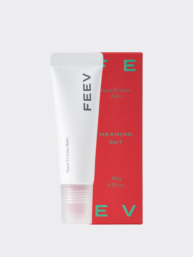 Обновлённый оттеночный бальзам для губ FEEV Hyper-Fit Color Balm Meaning Out