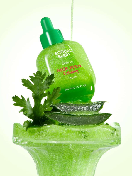 Успокаивающая сыворотка с алоэ и ПДРН EQQUALBERRY Aloe PDRN Calming Serum