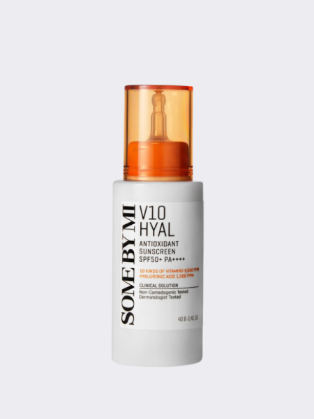 Антиоксидантный солнцезащитный флюид Some By Mi V10 Hyal Antioxidant Sunscreen SPF50+ PA++++ Антиоксидантный солнцезащитный флюид Some By Mi V10 Hyal Antioxidant Sunscreen SPF50+ PA++++