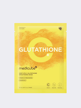 Осветляющая тканевая маска с витамином С Medicube Deep Vita C Glutathione Brightening Mask