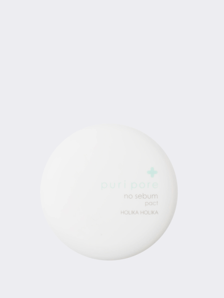 Компактная матирующая прозрачная пудра для лица Holika Holika Puri Pore No Sebum Pact Компактная матирующая прозрачная пудра для лица Holika Holika Puri Pore No Sebum Pact