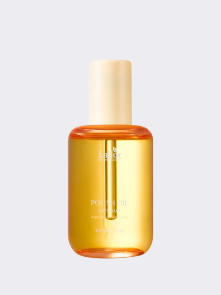 Разглаживающее парфюмированное масло для волос с цитрусовым ароматом La’dor Polish Oil White Yuja Разглаживающее парфюмированное масло для волос с цитрусовым ароматом La’dor Polish Oil White Yuja