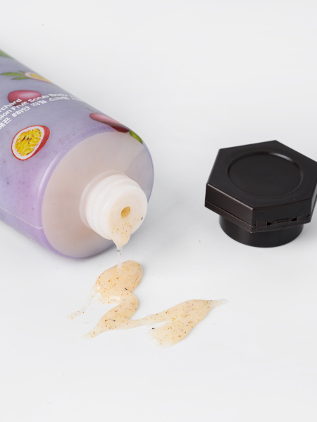 Тонизирующий гель-скраб для душа с маракуйей FRUDIA My Orchard Passion Fruit Scrub Body Wash