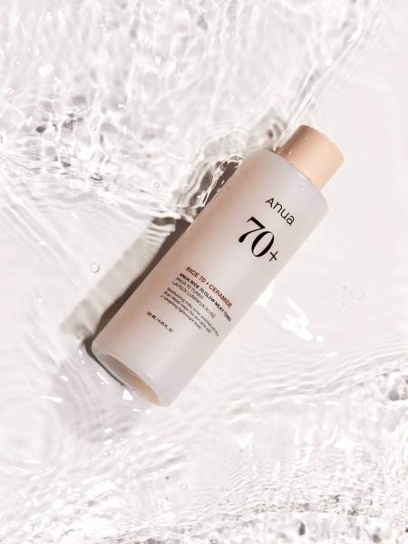 Питательный молочный тонер с рисовым экстрактом и керамидами ANUA Rice 70 Glow Milky Toner Питательный молочный тонер с рисовым экстрактом и керамидами ANUA Rice 70 Glow Milky Toner