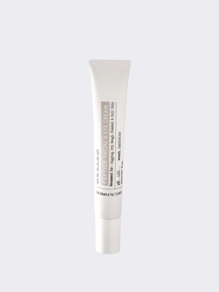 Укрепляющий крем для лица и век с комплексом секольджи Derma Factory Peptide Facial and Eye Cream Укрепляющий крем для лица и век с комплексом секольджи Derma Factory Peptide Facial and Eye Cream