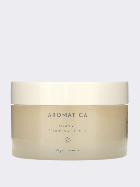 Очищающий гидрофильный щербет с экстрактом апельсина Aromatica Orange Cleansing Sherbet