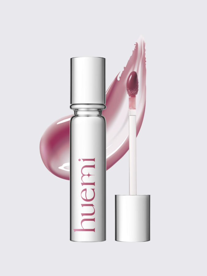 Тающий глянцевый блеск для губ Huemi Melting Glaze Lip Gloss #02 Veiled Mauve