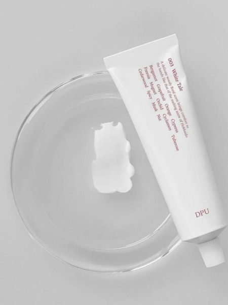 Парфюмированный крем для рук DPU Moisture Perfume Hand Cream White Tale