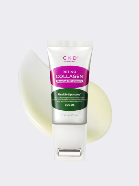 Разглаживающая сыворотка-роллер с коллагеном и ретиналем CKD Retino Collagen Small Molecule 300 Guasha Lifting Serum