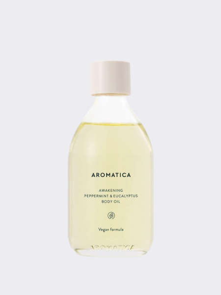 Массажное масло для тела с мятой и эвкалиптом Aromatica Awakening Body Oil Peppermint & Eucalyptus