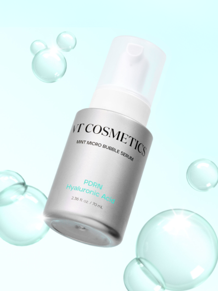 Восстанавливающая пузырьковая сыворотка с ПДРН и гиалуроновой кислотой VT PDRN Hyaluronic Mint Micro Bubble Serum