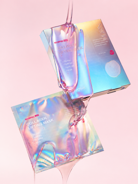 Гидрогелевая маска для упругости кожи с коллагеном и пептидами APOTHE Red Capsule Pro-Collagen Lifting Mask