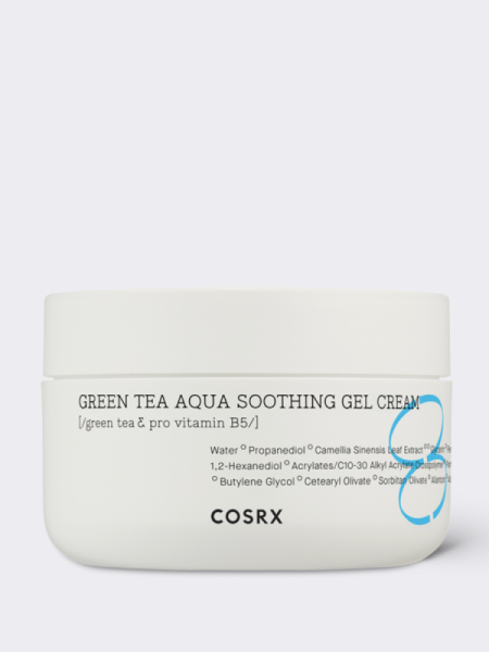 Успокаивающий гель-крем с зелёным чаем COSRX Green Tea Aqua Soothing Gel Cream