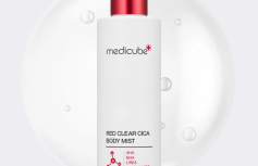 Противовоспалительный спрей для тела с кислотами Medicube Red Clear Cica Body Mist