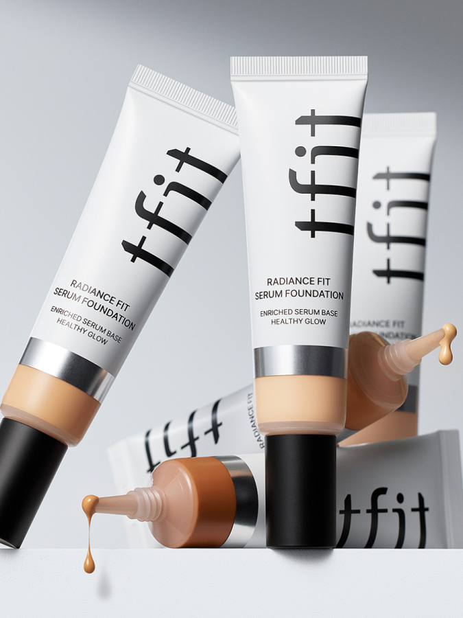 Увлажняющий тональный флюид TFIT Radiance Fit Serum Foundation N02 Nude Увлажняющий тональный флюид TFIT Radiance Fit Serum Foundation N02 Nude