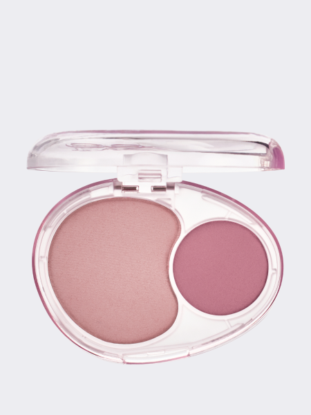 Двойные мягкие румяна с муссовой текстурой fwee Mellow Dual Blush MV01 No More Cupid