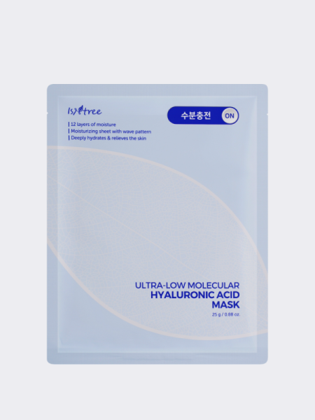 Тканевая маска с низкомолекулярной гиалуроновой кислотой Isntree Ultra-Low Molecular Hyaluronic Acid Mask