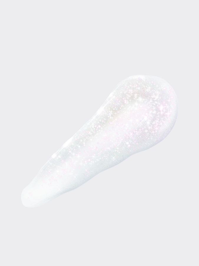 Прозрачный мерцающий блеск для губ Dasique Glowy Lipgloss Holiday Snowball