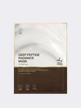 Разглаживающая тканевая маска с пептидами Medicube Deep Peptide Radiance Mask
