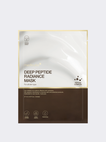 Разглаживающая тканевая маска с пептидами Medicube Deep Peptide Radiance Mask Разглаживающая тканевая маска с пептидами Medicube Deep Peptide Radiance Mask