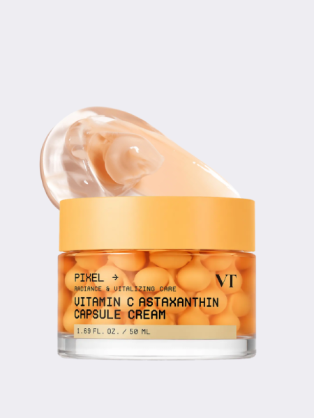 Антиоксидантный капсульный крем с витамином С и астаксантином VT Vitamin C Astaxanthin Capsule Cream