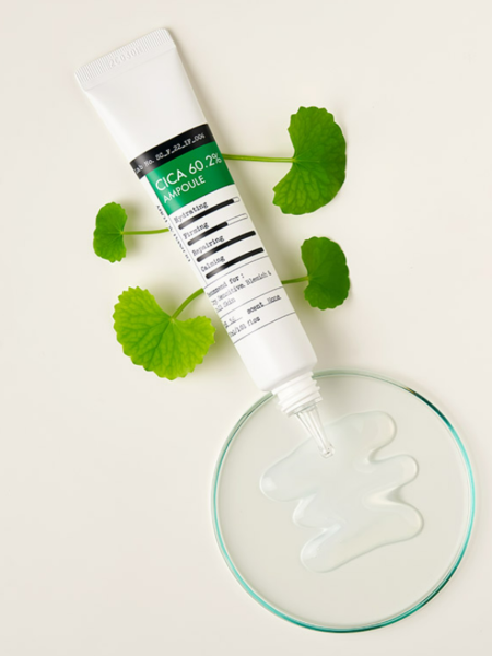 Успокаивающая ампульная сыворотка с экстрактом центеллы азиатской Derma Factory Cica 60.2%  Ampoule Успокаивающая ампульная сыворотка с экстрактом центеллы азиатской Derma Factory Cica 60.2%  Ampoule