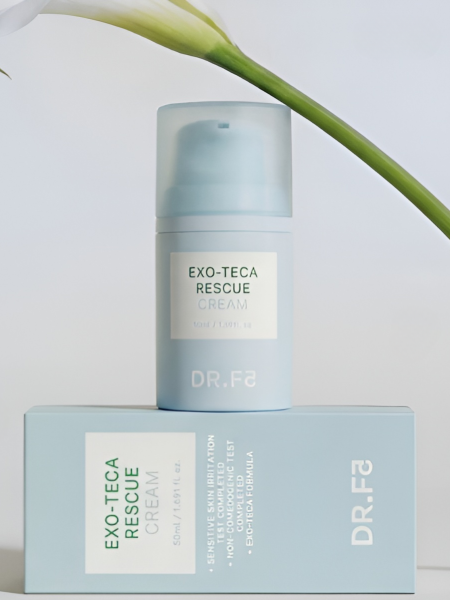 Успокаивающая сыворотка с экзосомами и экстрактом центеллы DR.F5 Exo-Teca Resсue Serum
