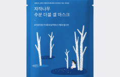 Усиленная смягчающая тканевая маска с берёзовым соком Round Lab Birch Juice Moisturizing Double Gel Mask