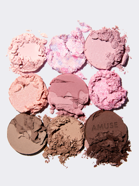 Палетка теней для век AMUSE Eye Color Palette 02 Cool Rose