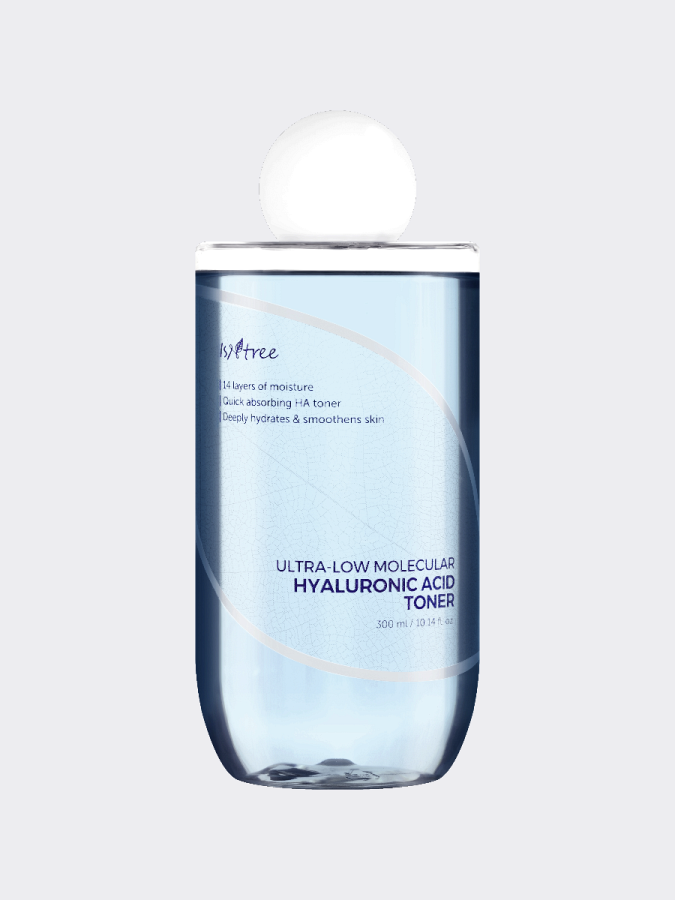 Увлажняющий тонер с низкомолекулярной гиалуроновой кислотой Isntree Ultra-Low Molecular Hyaluronic Acid Toner
