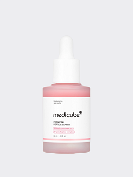 Укрепляющая сыворотка для лица с пептидами и ПДРН Medicube PDRN Pink Peptide Serum