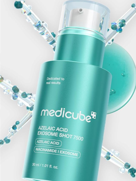 Интенсивная противовоспалительная сыворотка со спикулами и азелаиновой кислотой Medicube Azelaic Acid Exosome Shot 7500
