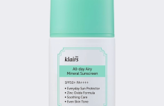 Лёгкий минеральный солнцезащитный крем Dear, Klairs All-day Airy Mineral Sunscreen SPF50 PA++++