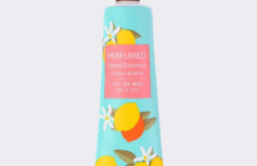 Насыщенный крем для рук с ароматом лимона и мяты The Saem Perfumed Hand Cream Lemon & Mint