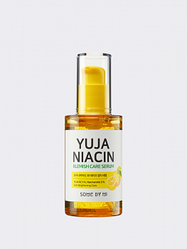Осветляющая сыворотка с юзу и ниацинамидом Some By Mi Yuja Niacin Blemish Care Serum