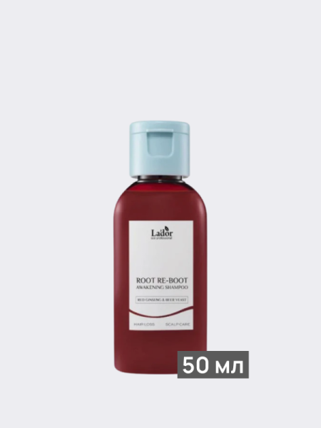 Восстанавливающий шампунь для волос La’dor Root Re-Boot Awakening Shampoo Ginseng & Beer Yeast