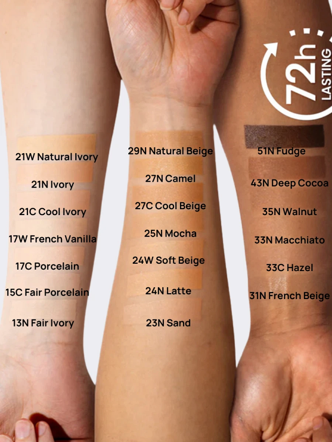 Тональный кушон со стойким матовым финишем TIRTIR Mask Fit All-Cover Cushion 13N Fair Ivory