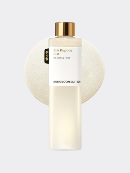 Восстанавливающий тонер с пептидами Sungboon Editor Silk Peptide EGF Intensive Smoothing Toner