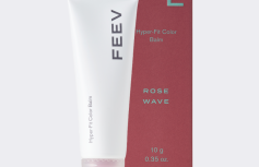 Обновлённый оттеночный бальзам для губ FEEV Hyper-Fit Color Balm Rose Wave