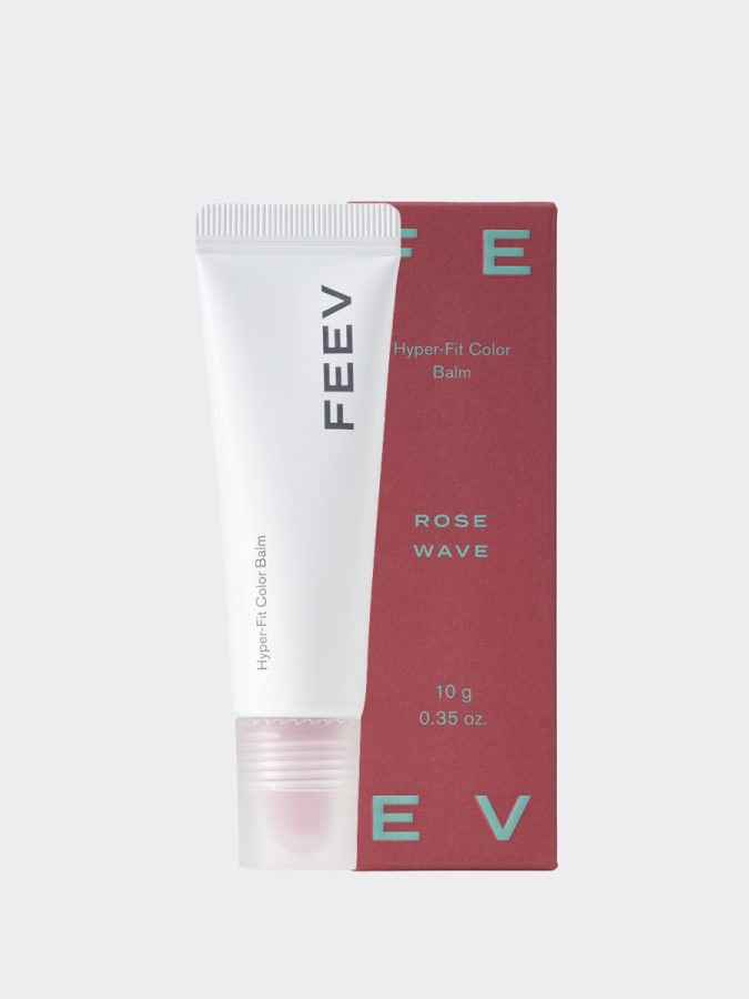 Обновлённый оттеночный бальзам для губ FEEV Hyper-Fit Color Balm Rose Wave