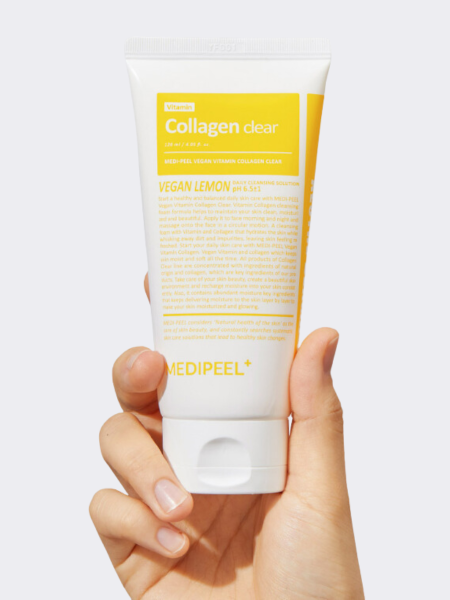 Витаминная пенка для умывания для ровного тона кожи MEDI-PEEL Vegan Vitamin Collagen Clear Витаминная пенка для умывания для ровного тона кожи MEDI-PEEL Vegan Vitamin Collagen Clear