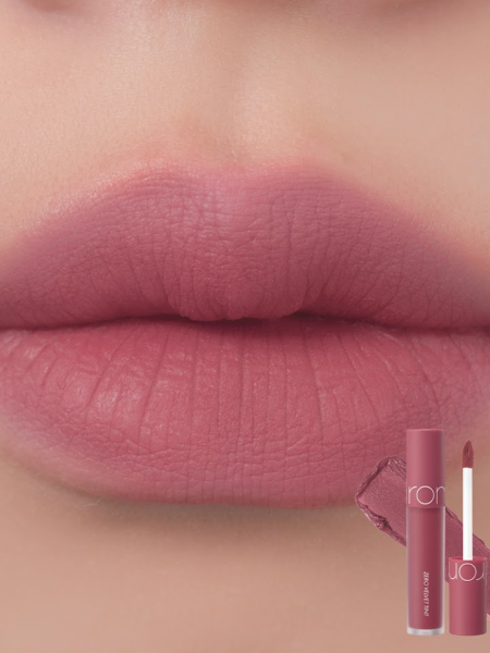 Вельветовый тинт с матовым финишем в оттенке цветочного лепестка rom&nd Zero Velvet Tint 18 Petal Tassel