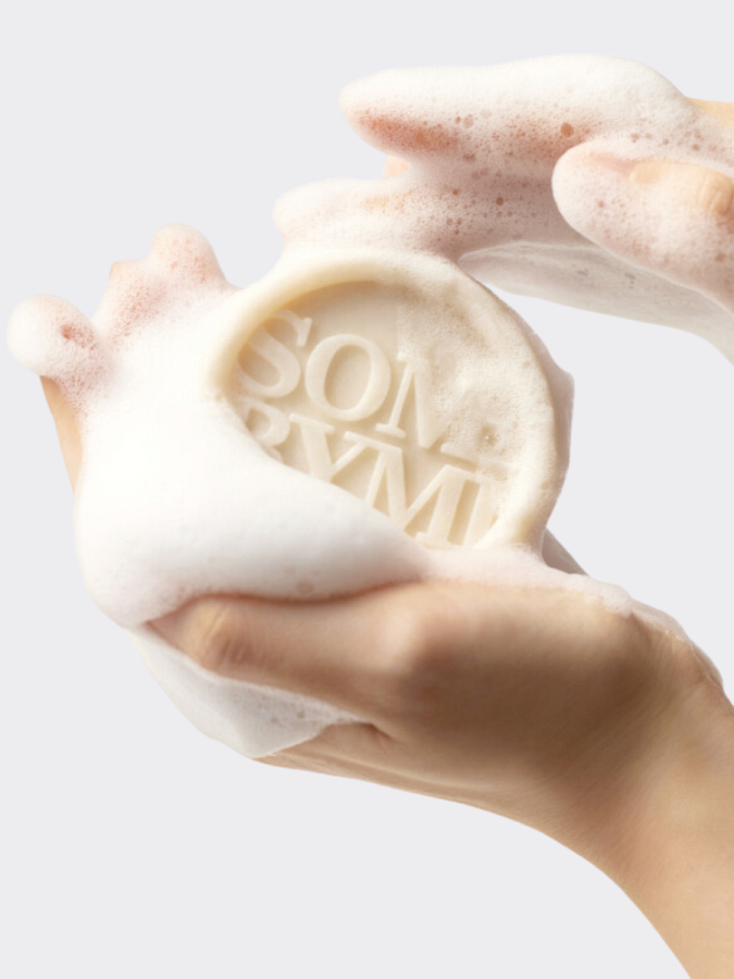 Мягкое мыло для умывания с ферментами соевого молока Some By Mi Lacto Soy Low pH Morning Cleansing Bar