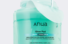 Увлажняющие тонер-пэды с ПДРН и гиалуроновой кислотой ANUA PDRN Hyaluronic Acid Glow Pad
